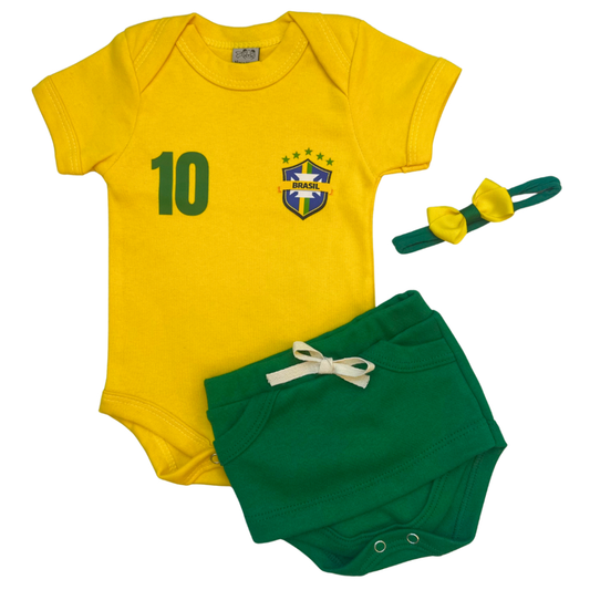 Body Bebê Brasil Premium
