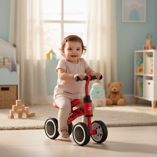 Andador Infantil Goulfin com 4 Rodas Resistentes