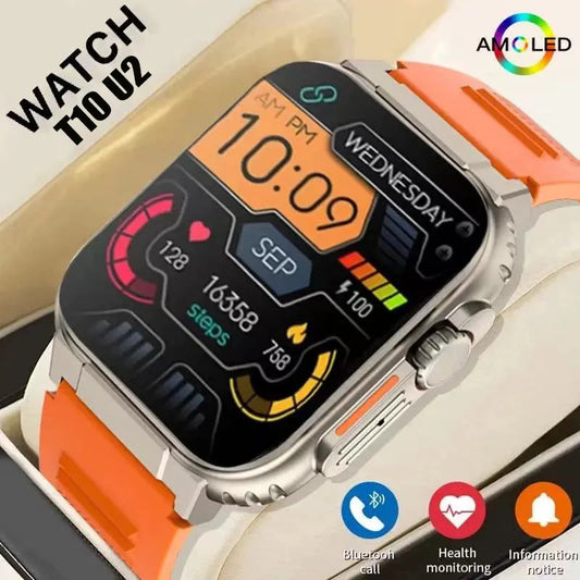 Novo Smart Watch T10 U2 Ultra Series 8 Bluetooth  Fitness