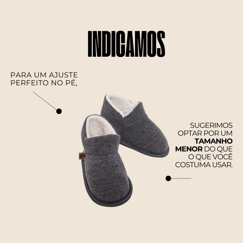 Pantufa Meninas e Meninos Sapatinho Botinha Infantil em Pele Quentinha Antiderrapante Bebê