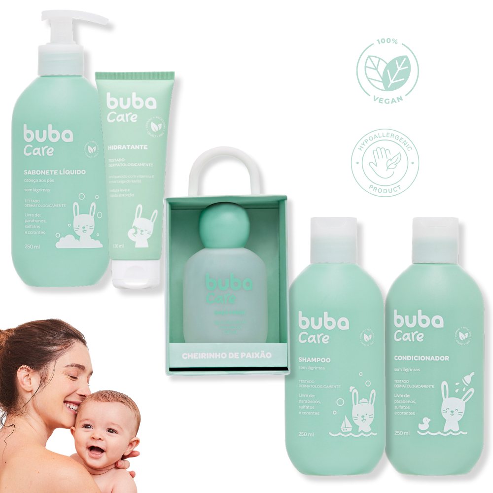 Kits Higiene e Hora do Banho Buba