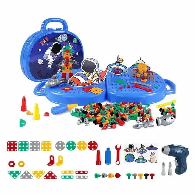 Brinquedo de Montagem Pequenos Engenheiros