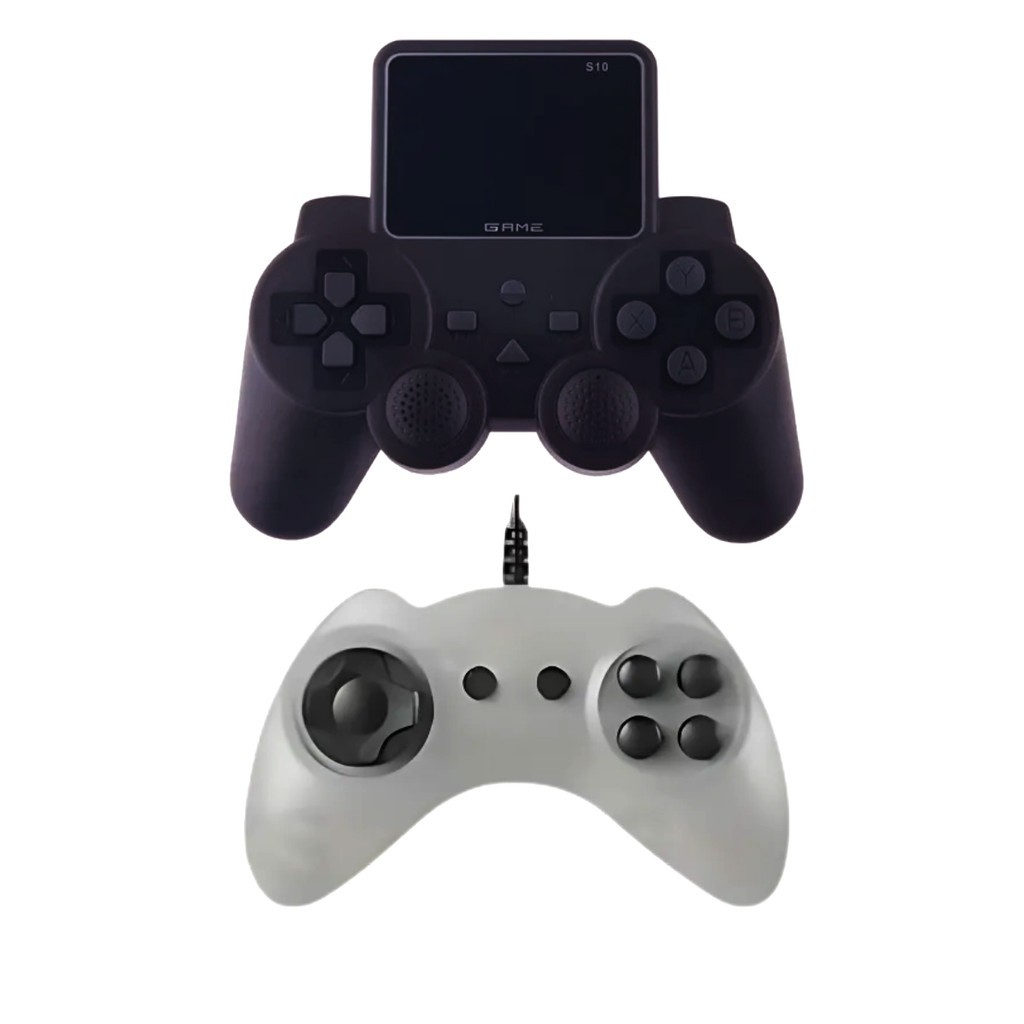 Console Gamepad S10  Vídeo Game Retrô com 520 Jogos em 1 + Mini Tela Embutida